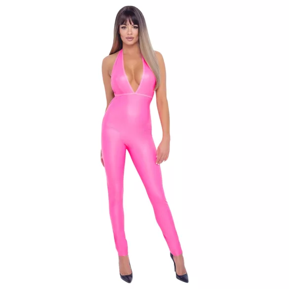 Cottelli Party - pink combinaison dos nu - L