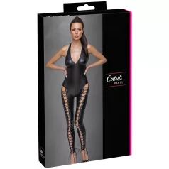 Cottelli Party - Combinaison corset à col (noir)