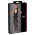 Cottelli Party - Combinaison corset à col (noir) - XL