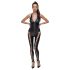 Cottelli Party - Combinaison corset à col (noir) - XL