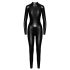 Noir - Combinaison zippée (noir) - L