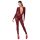Noir Kink Royal - body résille transparent - rouge - L
