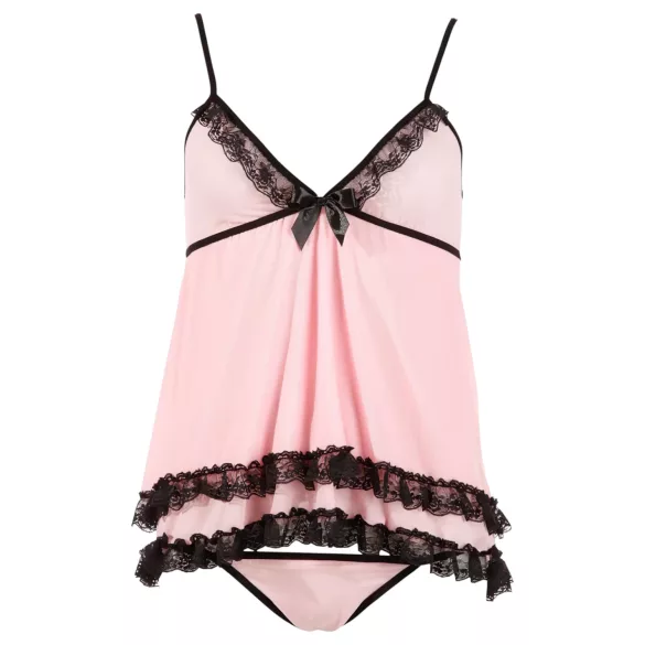 Cottelli - Babydoll sexy à volants - lingerie femme