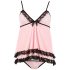 Cottelli - Séduction sucrée à volants - babydoll - XXL