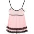 Cottelli - Séduction sucrée à volants - babydoll - XXL