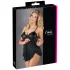 Cottelli - Babydoll sexy volanté - noir - M