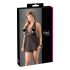 Cottelli Grande Taille - Babydoll en dentelle noir séduisant