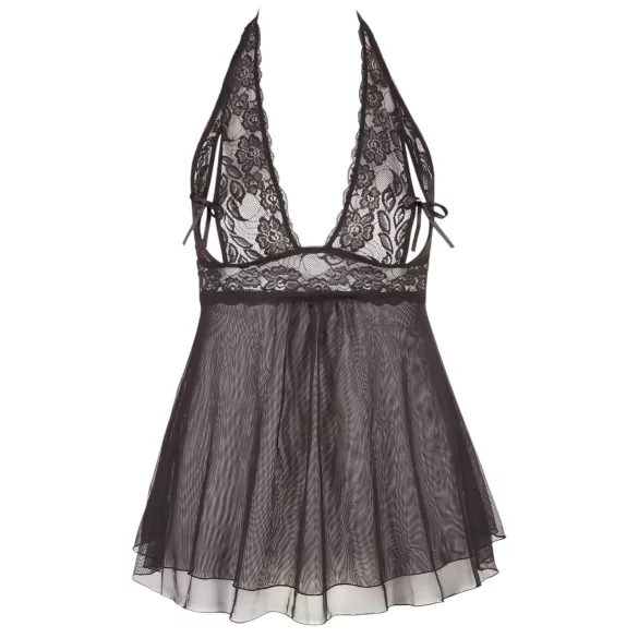 Cottelli - Babydoll grande taille dentelle - noir - 2XL