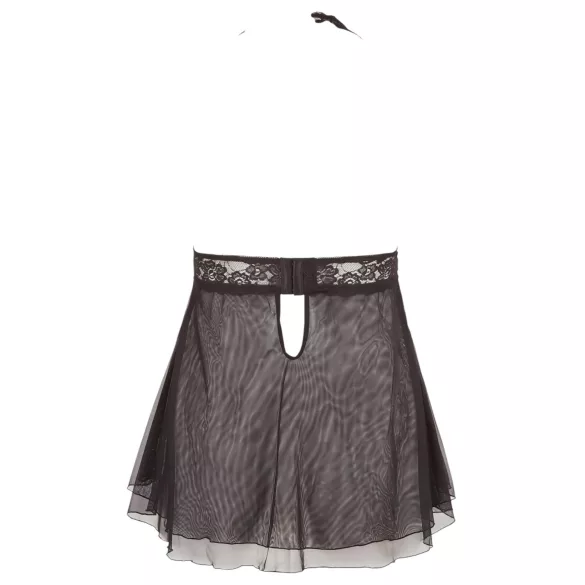 Cottelli - Babydoll grande taille dentelle - noir - 3XL