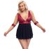 Cottelli Bondage Plus Size - babydoll rouge