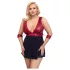 Cottelli Bondage Plus Size - babydoll rouge