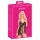 Kissable - Babydoll ouvert (noir)