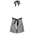 Kissable - nuisette babydoll dentelle tour de cou - noir - L/XL