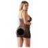 Cottelli - Nuisette transparente en dentelle grande taille (noire) - 4XL