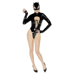 Body Batwoman manches longues - Noir Velours