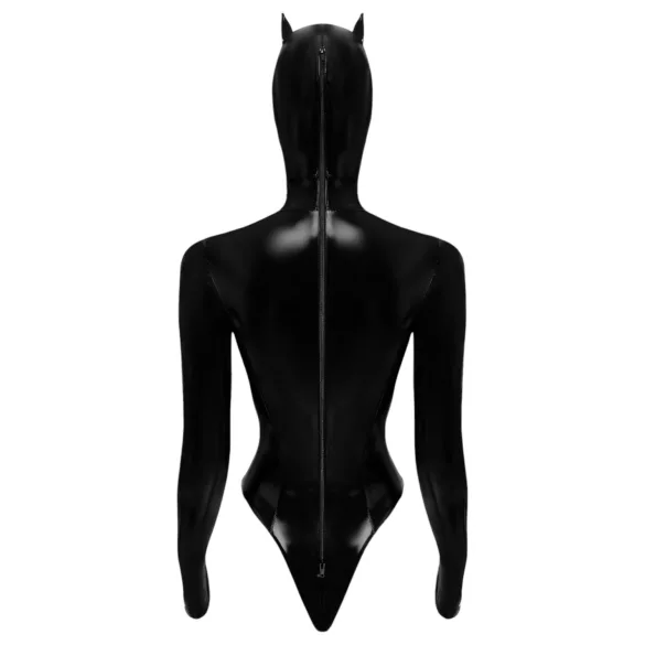 Black Level - body Batwoman à manches longues (noir)
