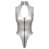 Black Level - body collier argenté