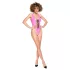 Black Level - body en vinyle pour femmes (rose)