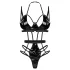 Obsessive - body à bretelles - noir - L/XL