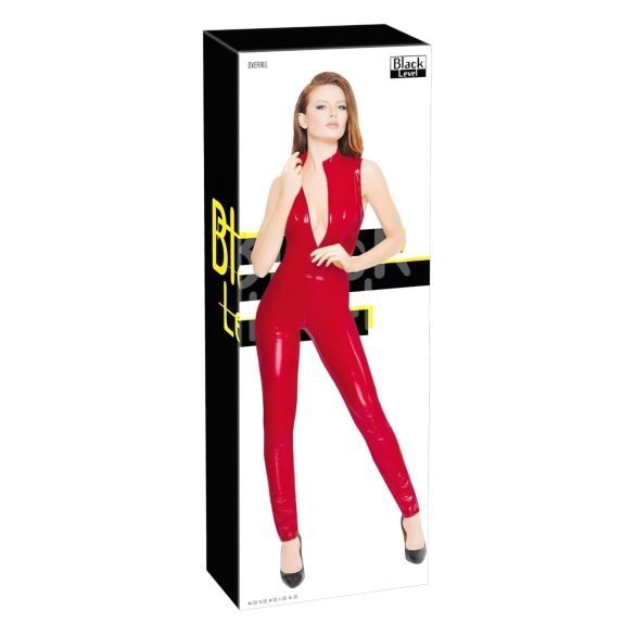 Black Level - combinaison sans manches zippée (rouge)