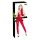 Black Level - combinaison sans manches zippée (rouge) - S