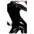Noir - combinaison longue manches zippée - noir - L