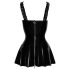 Noir - robe mini à volants (noir)