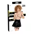 Black Level - jupe en vinyle noire - L
