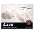 Drap en laque - 200x230 cm (blanc)