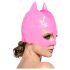 Masque chat brillant (rose)