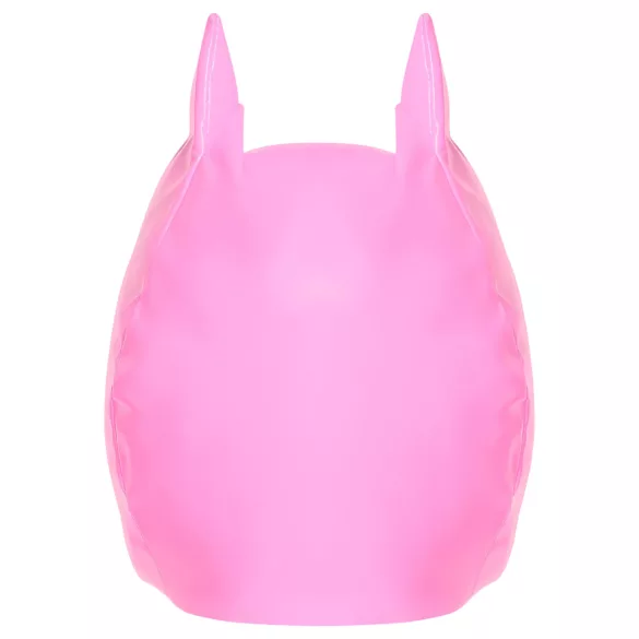 Black Level - masque chat en latex - rose