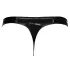 Black Level - string homme classique - effet laqué noir - M