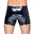 Black Level - short homme vinyle poches latérales - noir