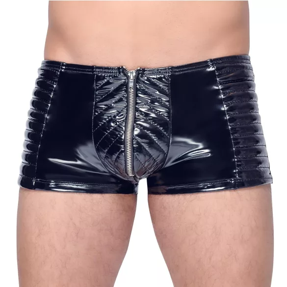 Black Level - short homme zippé - noir