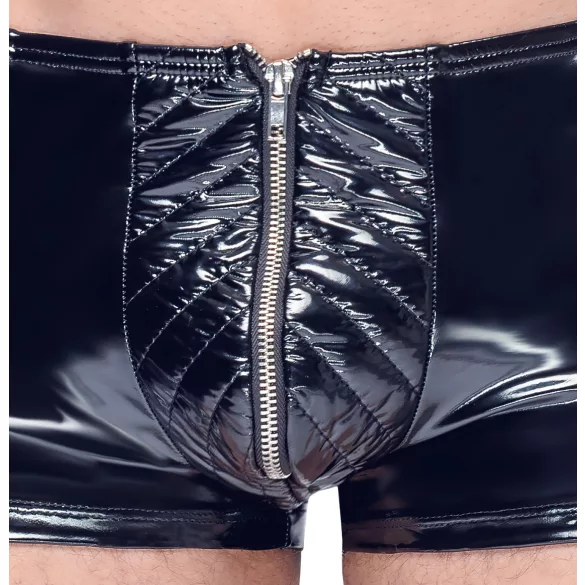 Black Level - short homme zippé - noir