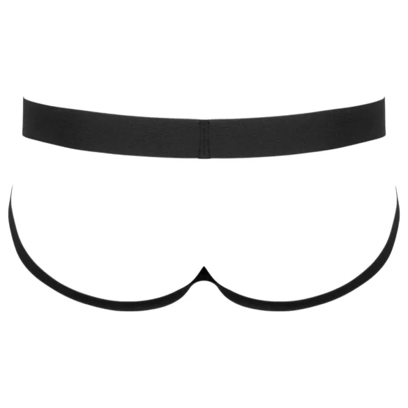 Black Level - jockstrap zippé - vinyle noir