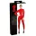 Combinaison femme à manches longues Late X (rouge)