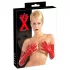 Gants longs unisexes en latex (rouges) - XL