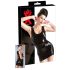LATEX - robe mini sans manches (noir) - S