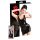 LATEX - Robe Mini Sans Manches (Noir) - L