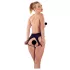 Culotte femme noire entièrement ouverte Late X (S-L)