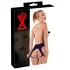 LATEX - culotte femme ouverte - noir - taille S à L