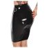 LATEX - jupe midi en latex (noir)