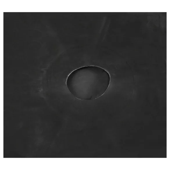 Late X - lit de vide en latex (noir)