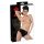 LATEX - culotte femme avec gode intégré (noir) - M