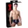 Sous-vêtement masculin Late X avec gode anal conique interne (noir) - XL
