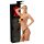 LATEX - culotte avec 2 dildos internes - noir (S-L)