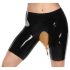 LATEX - Slip Réutilisable en Latex avec Évacuation (noir)