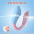 Mrow 03 - vibromasseur duo étanche rechargeable (bleu-rose)