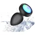 Mrow - plug anal vibrant télécommandé lumineux - silicone noir